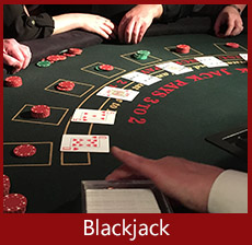 A K Casino Knights Blackjack hire